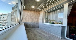 Обшивка лоджии Новодвинск цена от 208 руб. м/2.