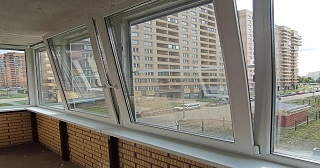 Остекление балкона Новодвинск цена от 9850 руб. м/п. за 50 часов